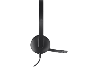 LOGITECH H340 USB  Gürültü Önleyici Mikrofonlu Kablolu Kulaklık - Siyah_4