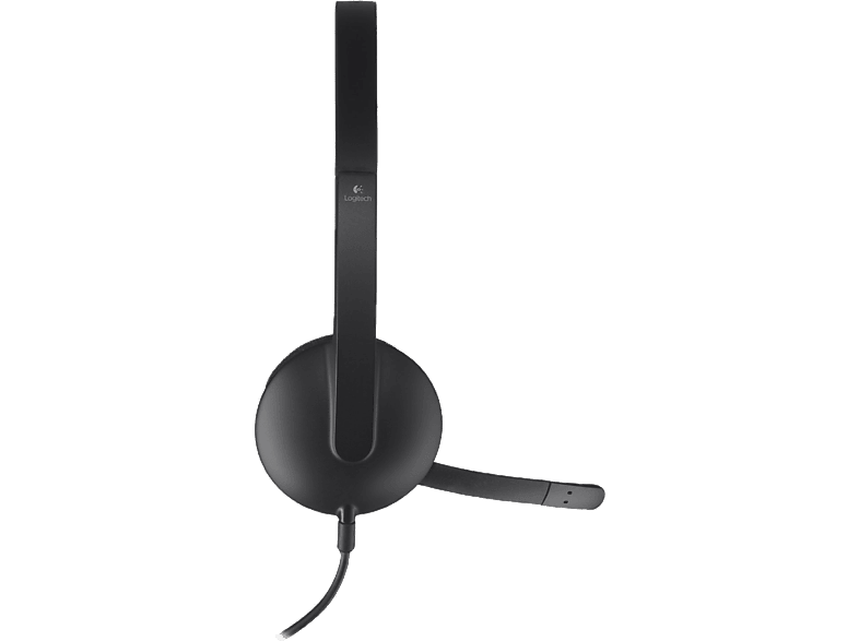 LOGITECH H340 USB  Gürültü Önleyici Mikrofonlu Kablolu Kulaklık - Siyah_4