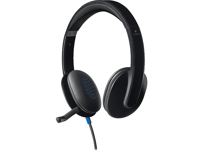 Logitech H540 USB Gürültü Önleyici Mikrofonlu Kablolu Kulaklık - Siyah