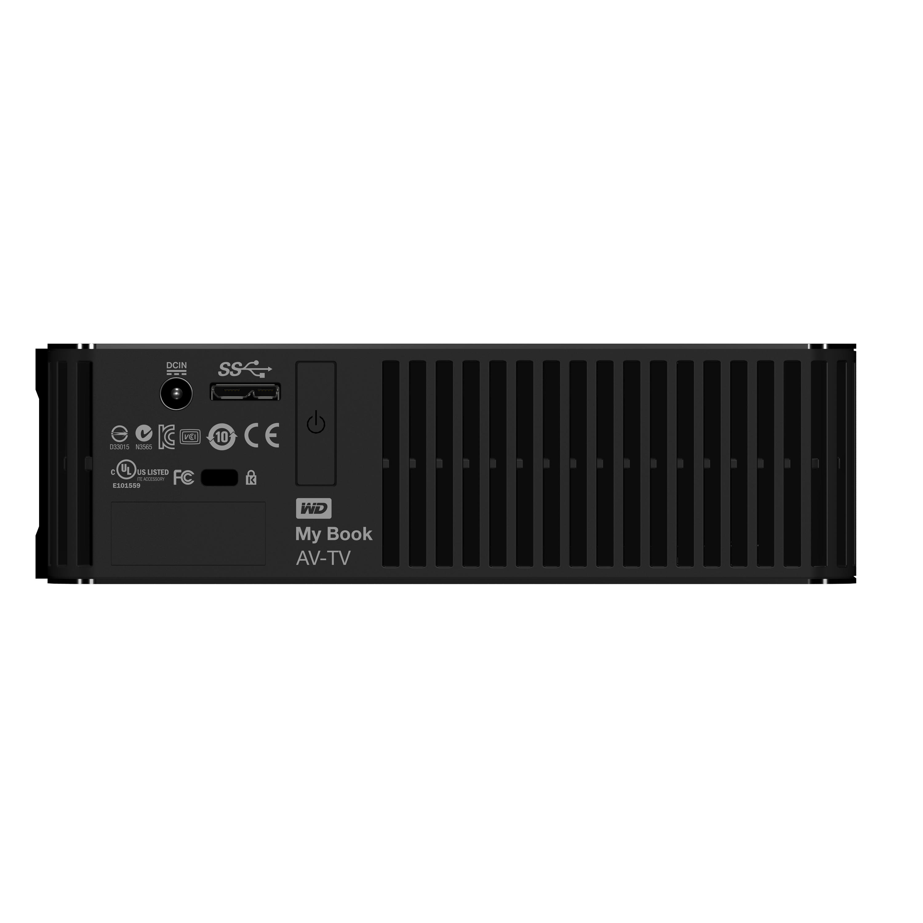 WD 2TB My Book AV-TV USB 3.0 TV Depolama WDBGLG0020HBK