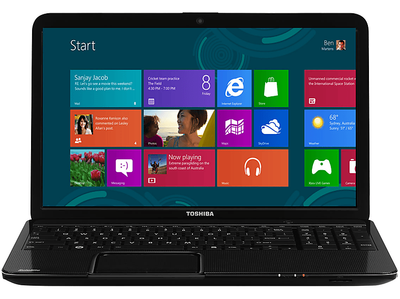 TOSHIBA L850-1RN 15,6 i7 3630QM 2,4 GHz 8GB 640GB Radeon HD 7670M