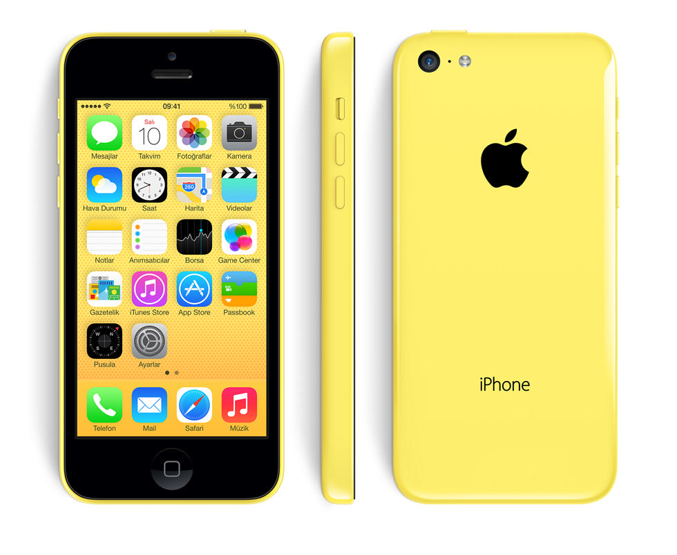 APPLE iPhone 5C 32GB Sarı Akıllı Telefon