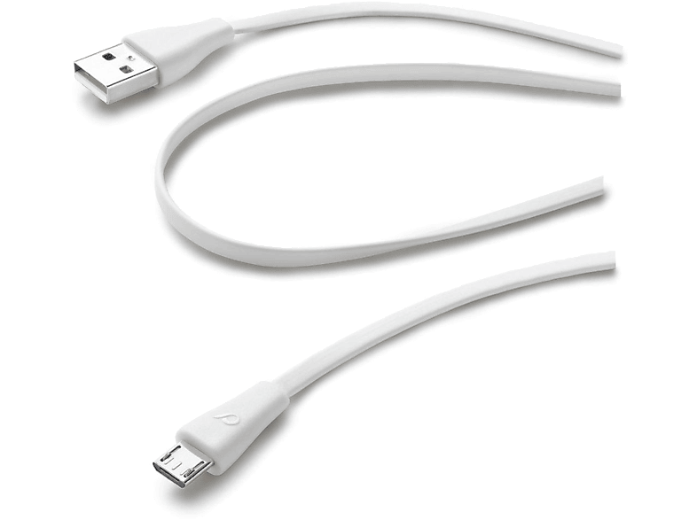 CELLULARLINE Micro USB Data Kablosu Beyaz