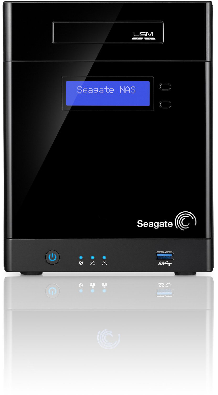 SEAGATE Business Storage 4-bay NAS 16 TB Ethernet Hard Disk STBP16000200