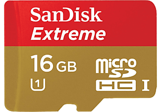 SANDISK 16GB microSDHC Class 10 Adaptörlü Hafıza Kartı SDSDQXL-016G