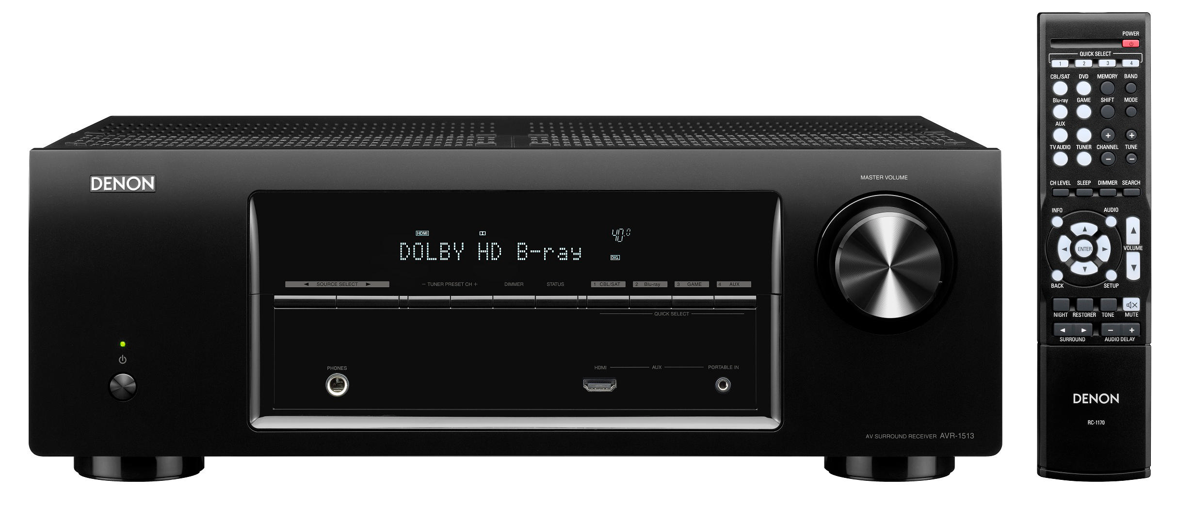 DENON AVR-1513 BKE2 AV-799 5.1 HD Audio Receiver Ev Sinema Sistemi