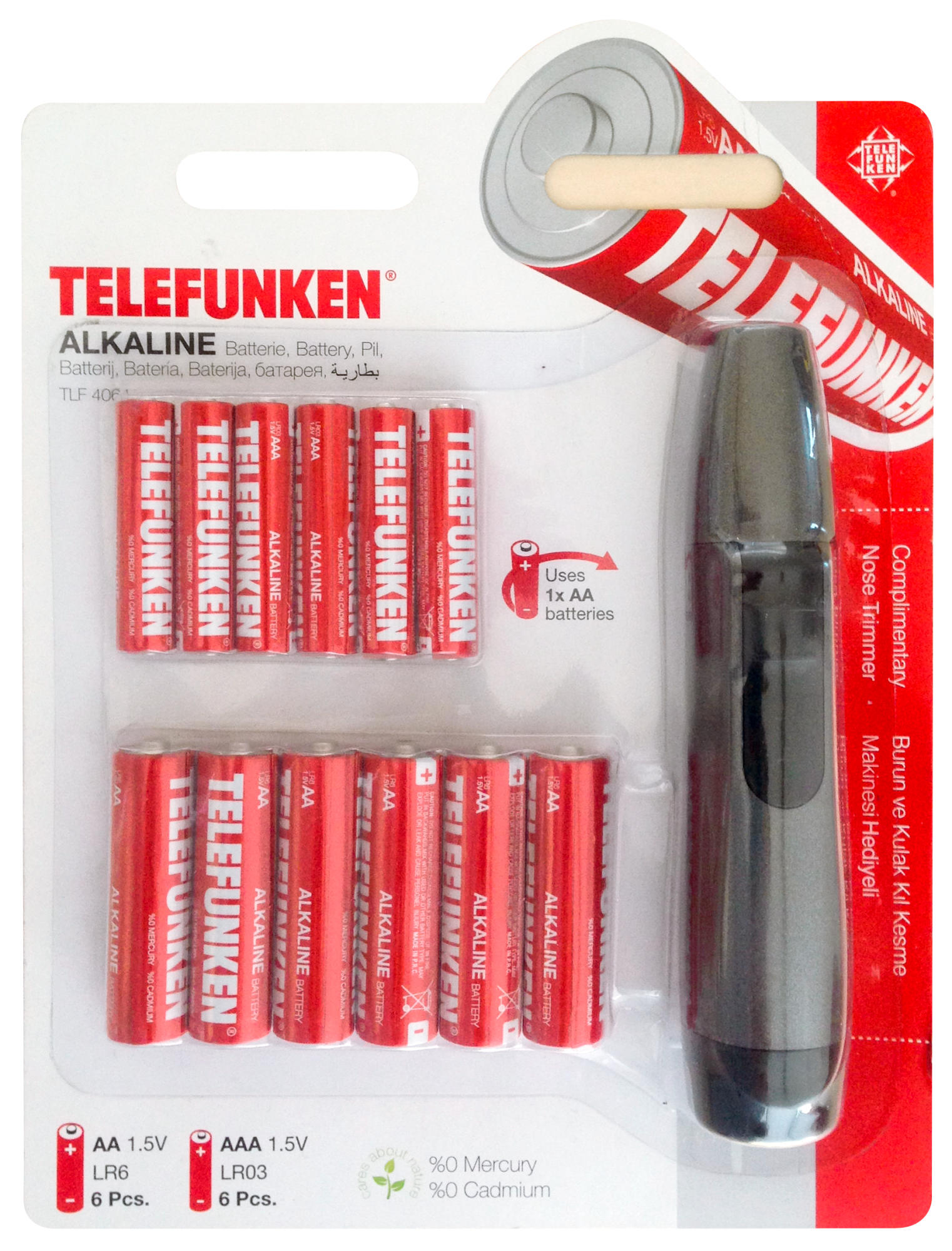 TELEFUNKEN 4064 Burun Kılı Kesme Makinesi