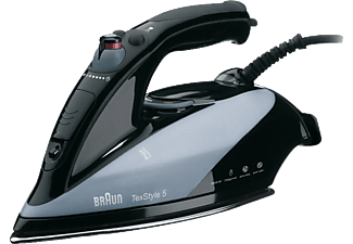 BRAUN TS 545 S 200 W TexStyle 5 Steam Iron Buharlı Ütü Siyah