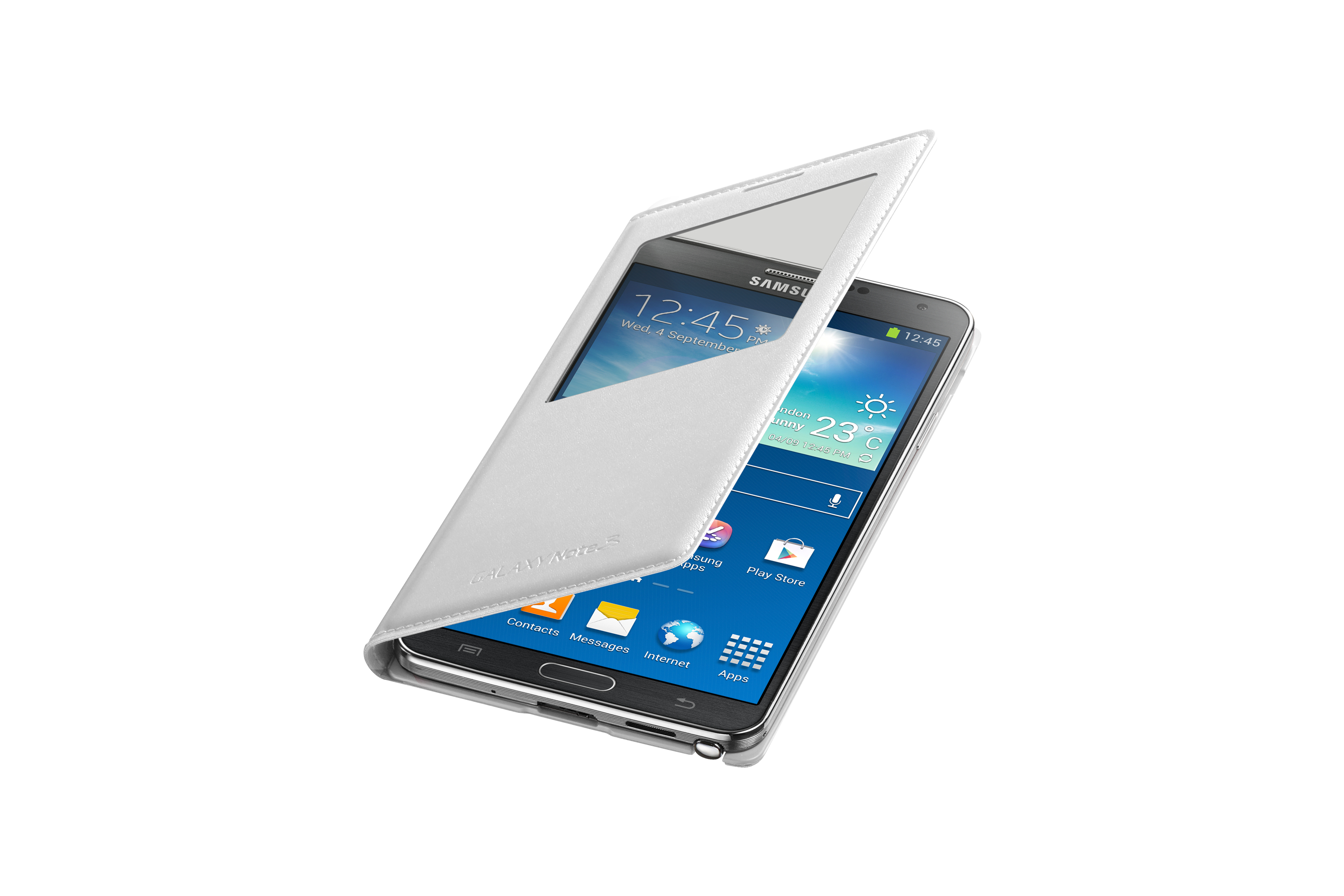 SAMSUNG Galaxy Note 3 EF-CN900BWEGWW S View Cover Beyaz