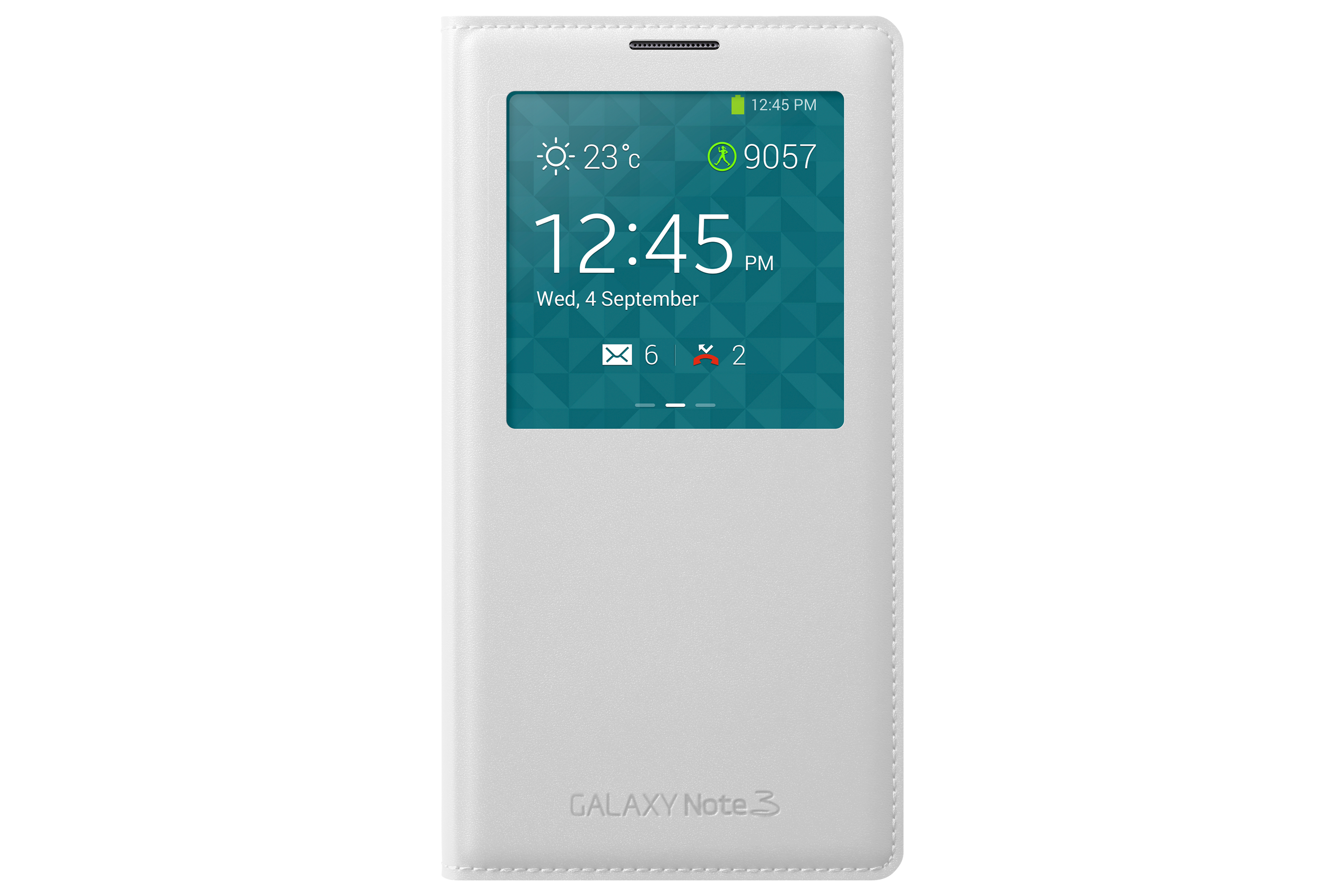 SAMSUNG Galaxy Note 3 EF-CN900BWEGWW S View Cover Beyaz