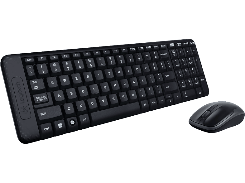 LOGITECH MK220 Kablosuz Türkçe Q Klavye Mouse Seti - Siyah_1