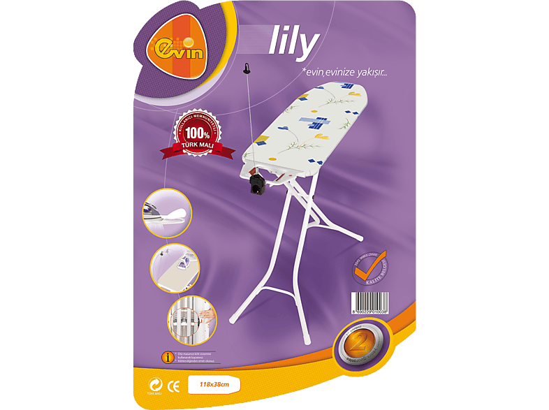 EVIN Golden Lily Ütü Masası