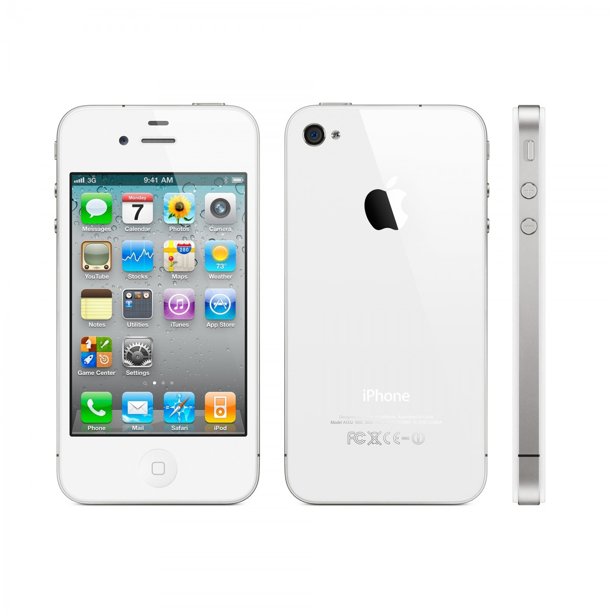 APPLE iPhone 4 8GB Beyaz Akıllı Telefon Fiyat & Özellik | MediaMarkt