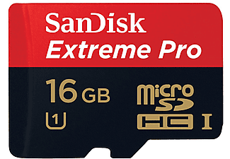 SANDISK Extreme Pro 16GB microSDHC Class 10 UHS-I Hafıza Kartı