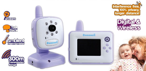 WEEWELL WMV 820 Dijital Bebek İzleme Cihazı