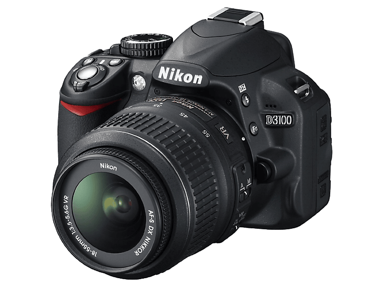 NIKON D3100 18-55mm VR + 55-200mm VR Lens Kit Dijital SLR Fotoğraf ...