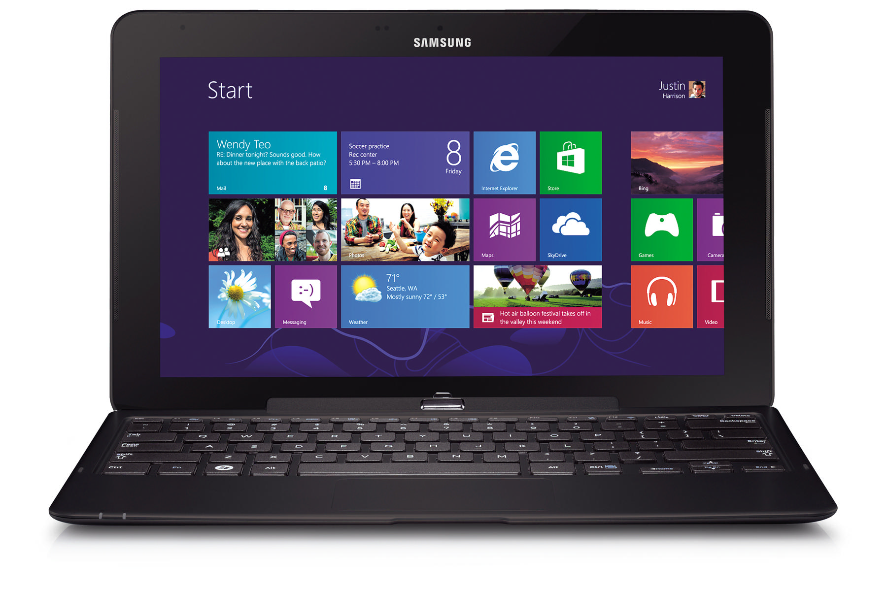 SAMSUNG ATIV Tab XE700T1C-G02TR 11,6" i5 2537M 4GB 128GB Tablet