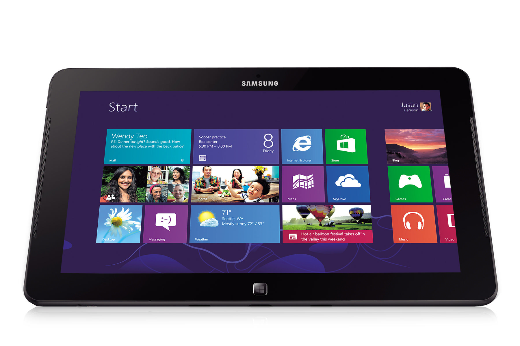 SAMSUNG ATIV Tab XE700T1C-G02TR 11,6" i5 2537M 4GB 128GB Tablet