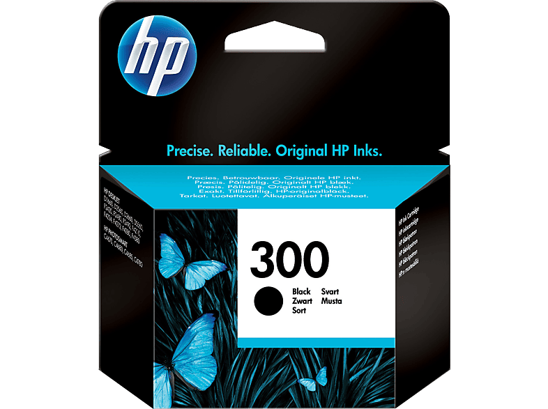 HP 300 black eredetipatron (CC640EE)