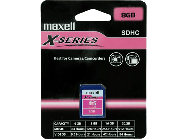 MAXELL SDHC kártya 8GB