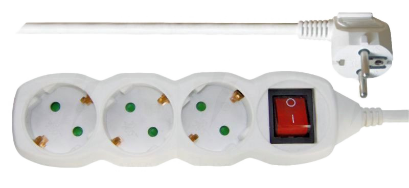 EMOS P1322 3CS 2m kapcsolós hosszabbító-elosztó