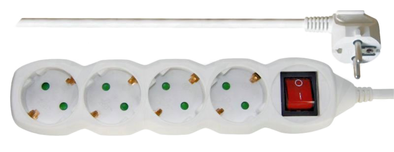 EMOS P1422 4CS 2m kapcsolós hosszabbító-elosztó