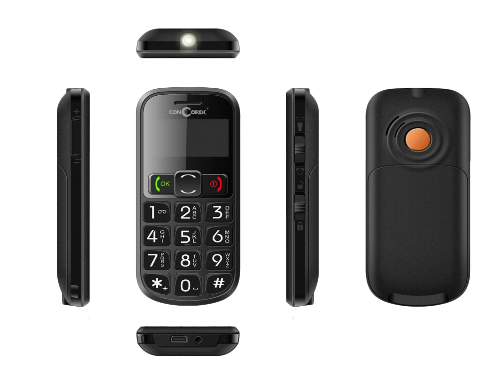 CONCORDE sPhone 1100 kártyafüggetlen mobiltelefon