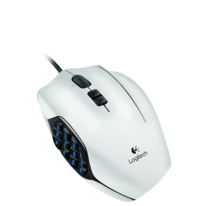 LOGITECH G600 Gaming USB Mouse Fehér