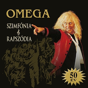 Egy album borítója egy mutató férfival, zenekar nevével és szöveggel.