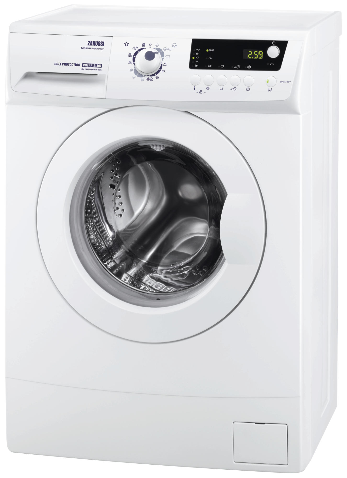 ZANUSSI ZWO 37100 V keskeny mosógép