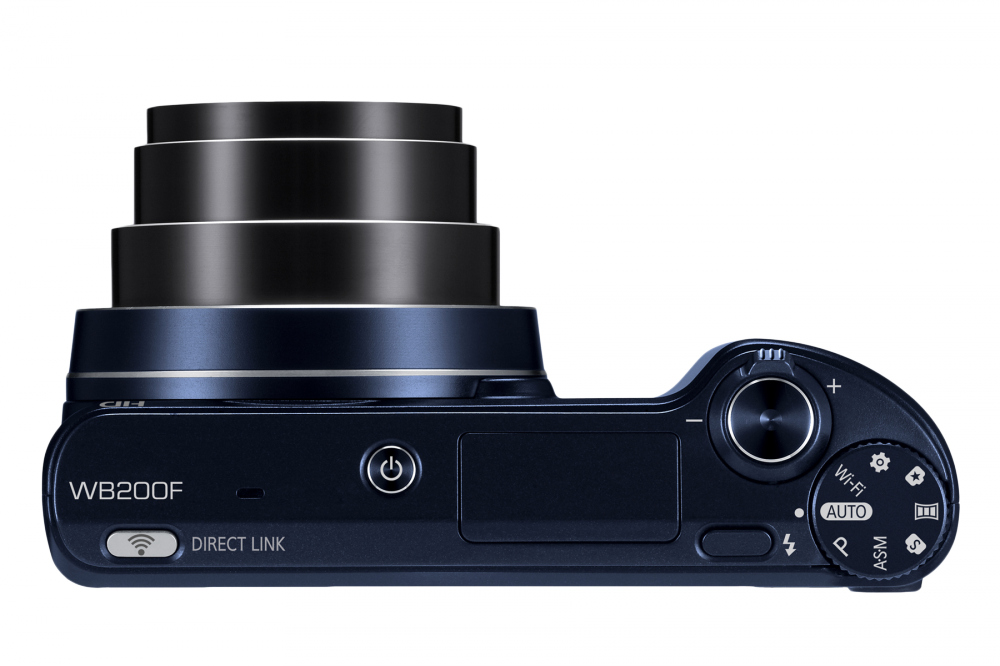 SAMSUNG EC-WB200F digitális fényképezőgép fekete