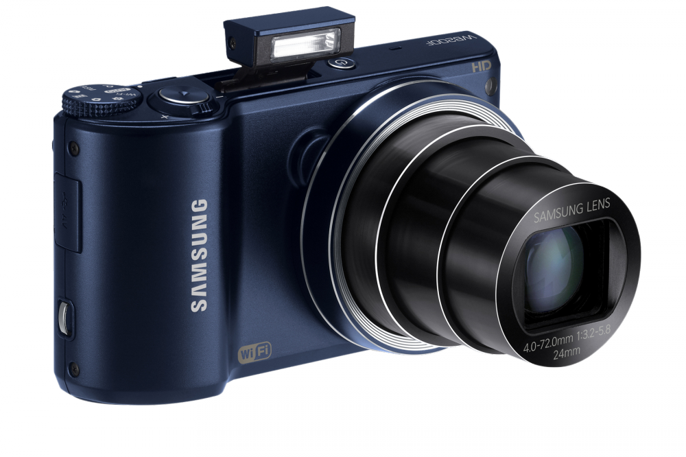 SAMSUNG EC-WB200F digitális fényképezőgép fekete