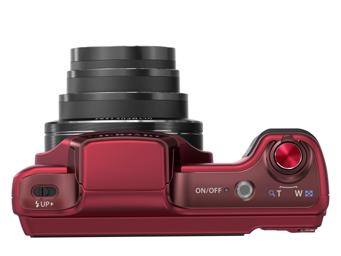 OLYMPUS SZ-15 piros digitális fényképezőgép