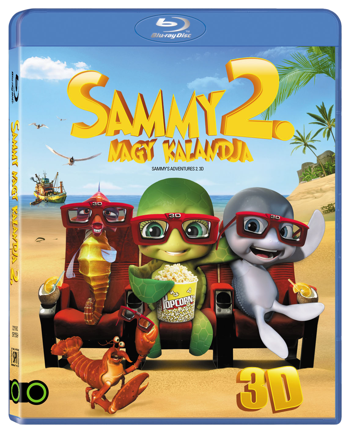 Sammy nagy kalandja 2. - Szökés a paradicsomból (3D Blu-ray)