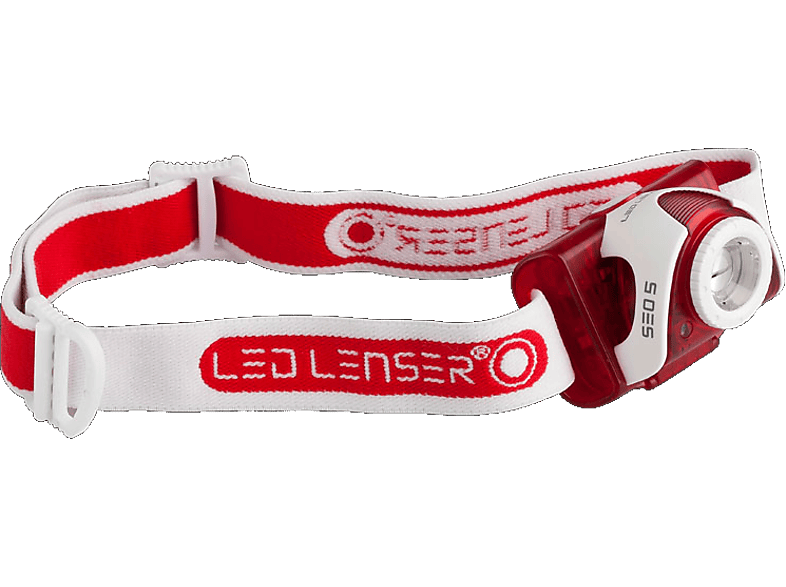 LED LENSER EO5-6106 3XAAA fejlámpa, piros