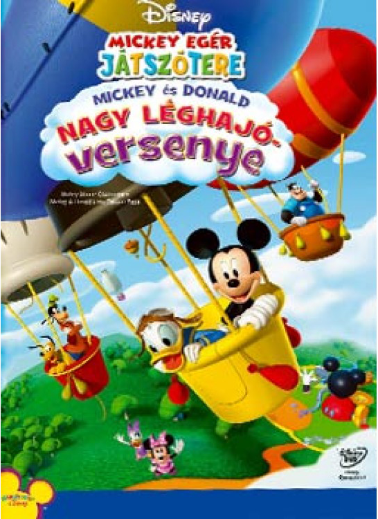 Mickey egér játszótere - és Donald nagy léghajóversenye (DVD)