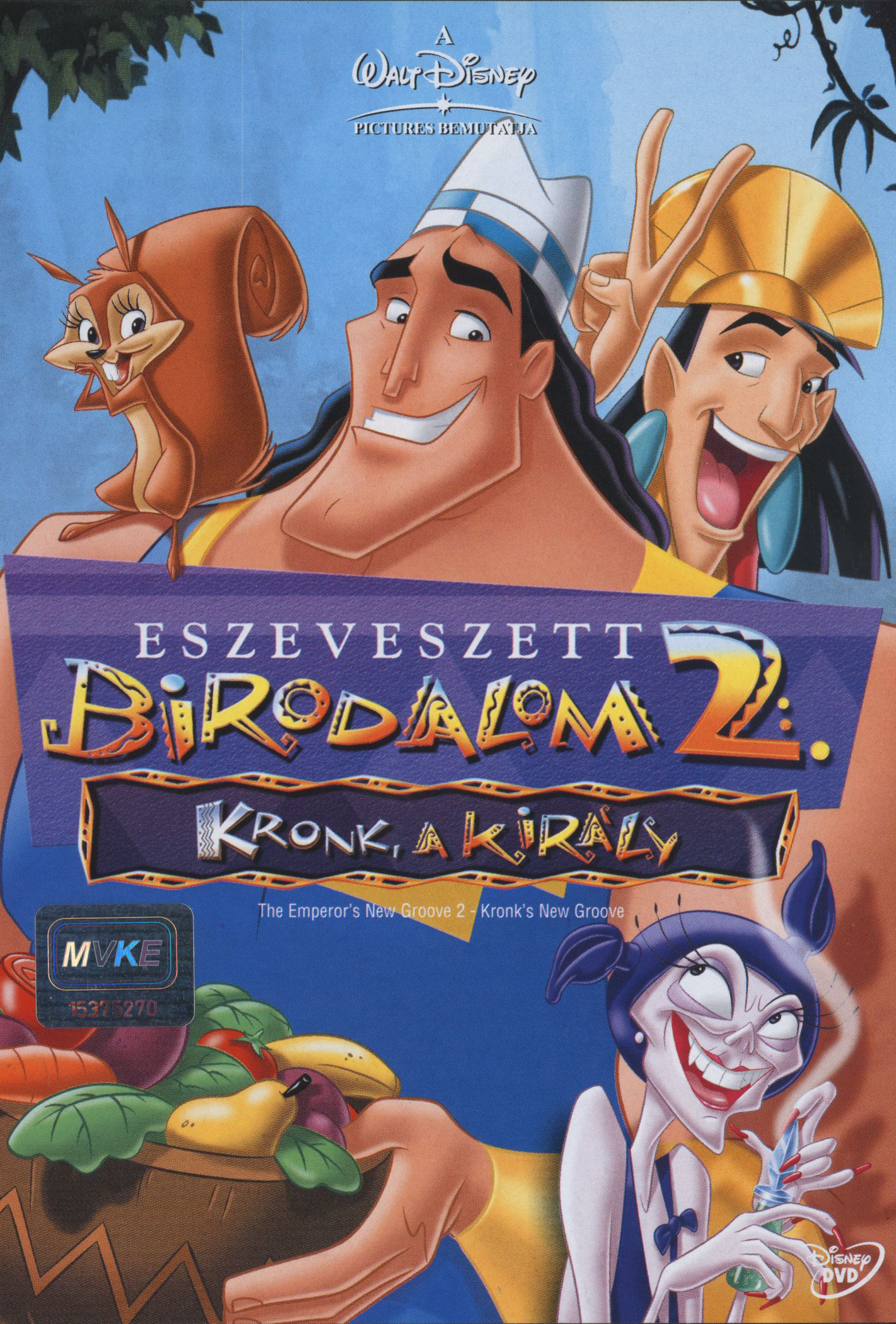 Eszeveszett birodalom 2. - Kronk, a király (DVD)