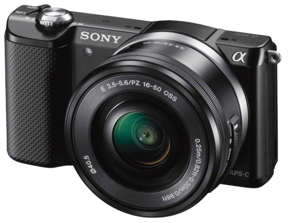 SONY Alpha ILCE-5000 + 16-50 mm fekete Kit 