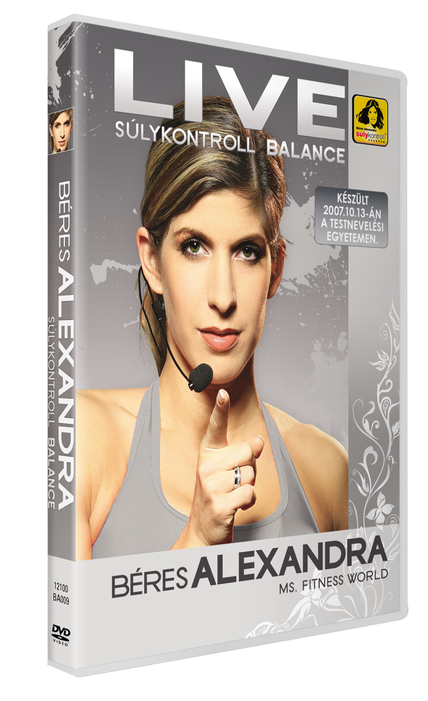Béres Alexandra Live - Súlykontroll balance (DVD)