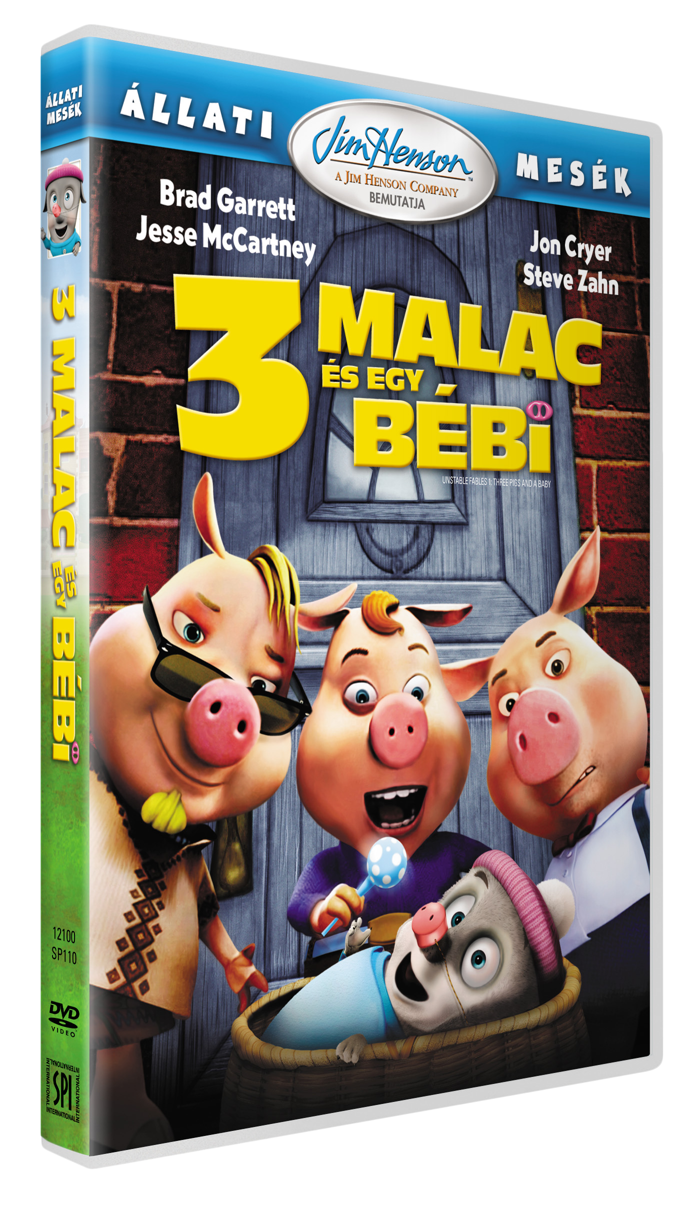 Állati mesék - 3 malac és egy bébi (DVD)