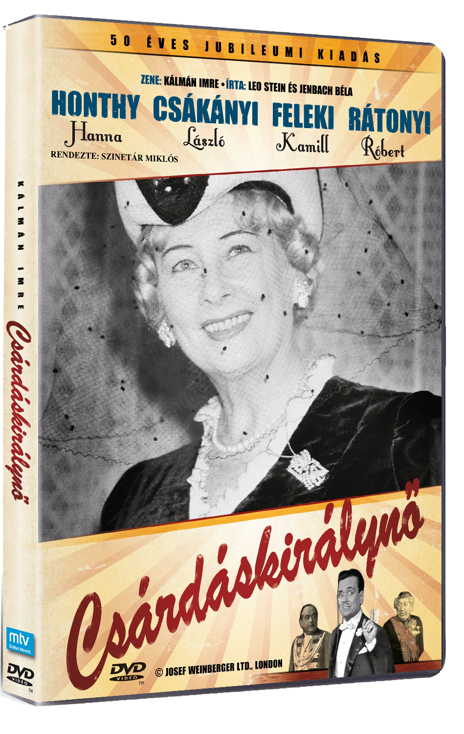 Csárdáskirálynő (DVD)