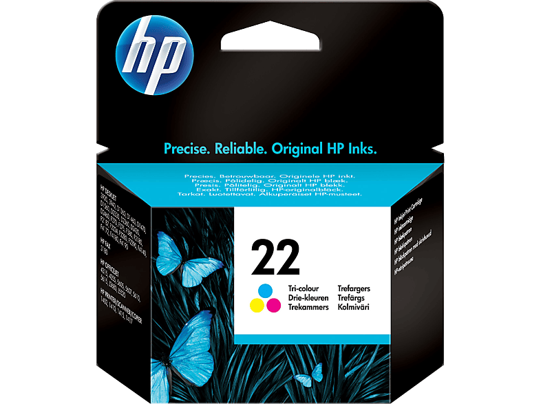 HP 22 háromszínű eredeti tintapatron (C9352AE)