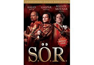 Adam Long - Daniel Singer - Jess Winfield - Kálloy Molnár Péter - S.Ö.R. - Shakespeare Összes Rövidítve - Könyv+DVD