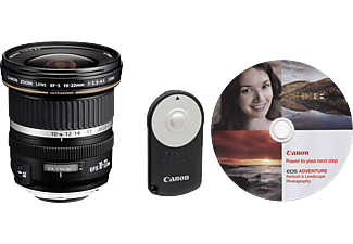 CANON Outlet EF-S 10-22 mm + RC-6 + DVD KIT