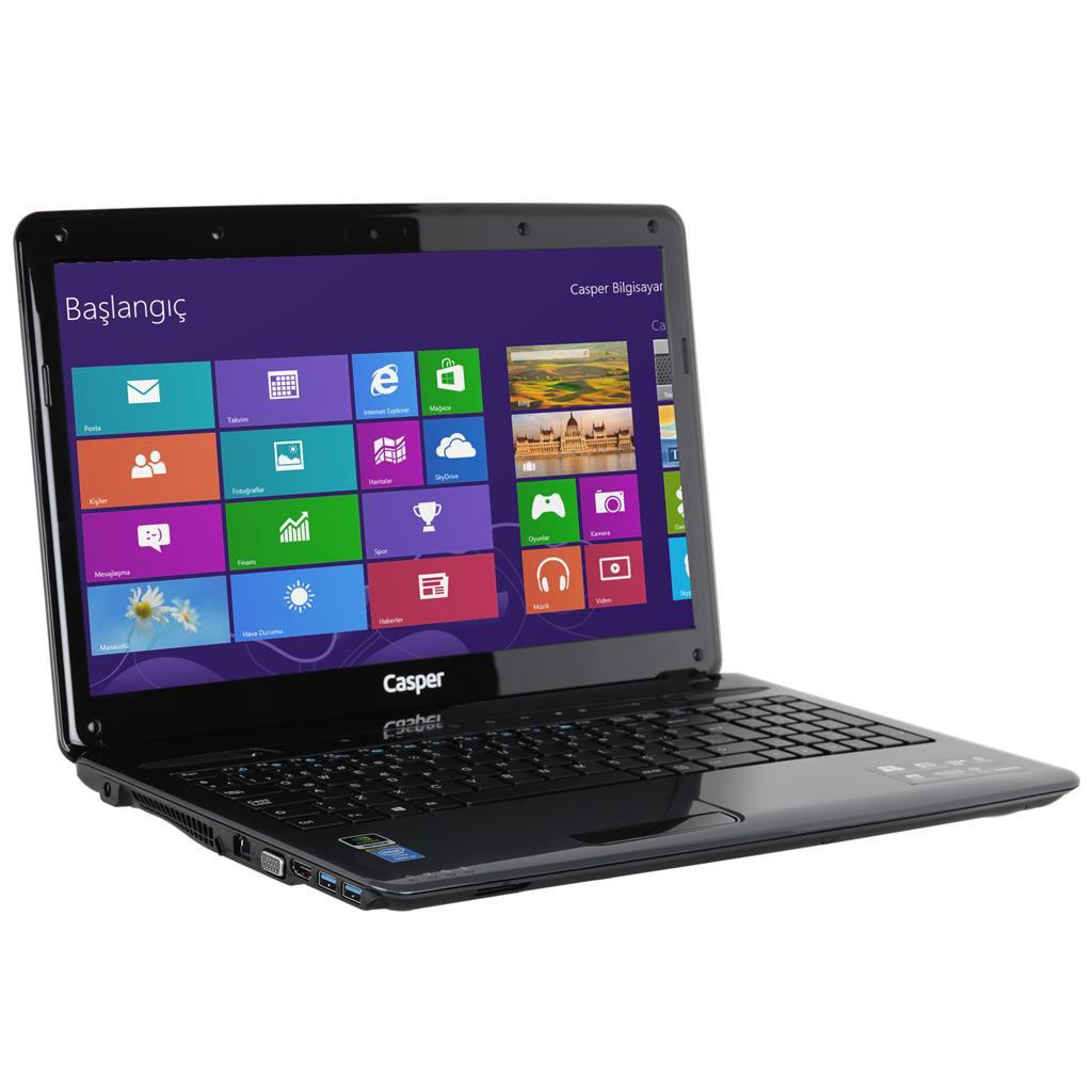 CASPER CN.MMI-4000B 15,6" i3 4000M 2,4 GHz 4GB 500GB Laptop