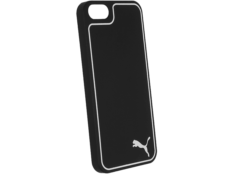 PUMA PMAD7117-BLWH Heritage Case, Backcover, Weiß Apple, 5, iPhone Schwarz / iPhone 5s