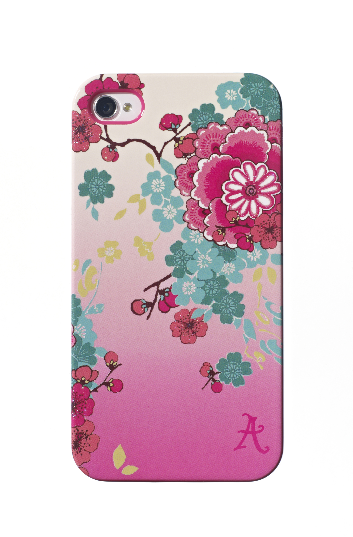 IPAC-C1-PFLW-I5, Apple, ACCESSORIZE iPhone 5s, 5, Pink Flower iPhone