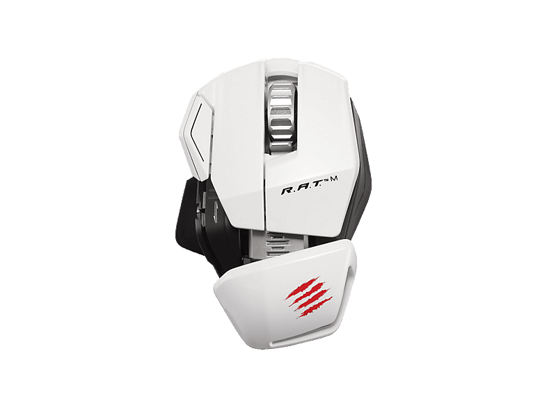 MAD-CATZ R.A.T.M Wireless Gaming Maus weiß | MediaMarkt