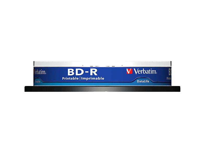 VERBATIM BD-R SL Datalife 25GB 10er Spindel 43804 — Foto 2 von 5