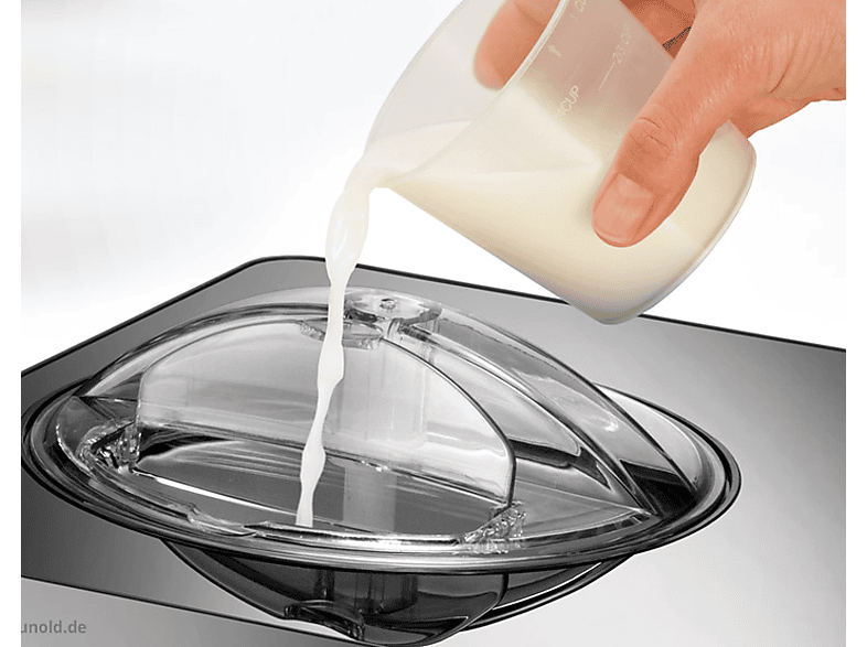UNOLD 48845 Gusto Eismaschine (180 Watt, 2 l, schwarz/silber) — Foto 2 von 3